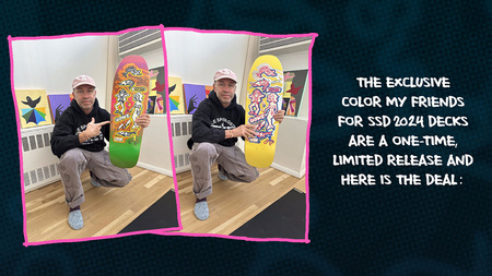 Deck KROOKED Gonz Color Friends SSD24