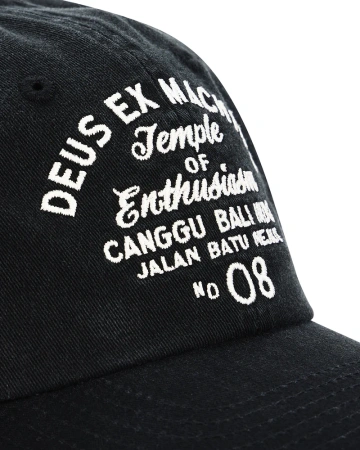 Czapka DEUS EX MACHINA Canggu Sign /Black @D263MHA170-BLK