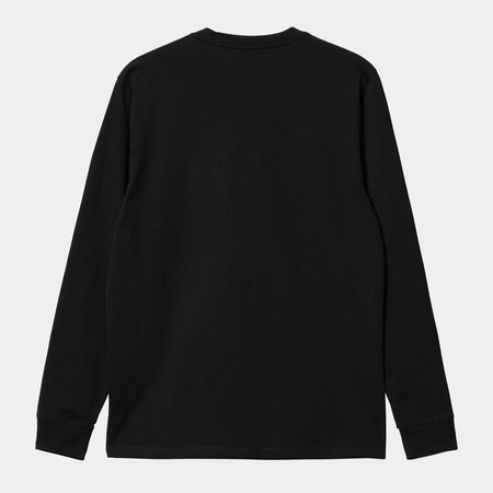 LS CARHARTT WIP Pocket / Black @I030437-89XX