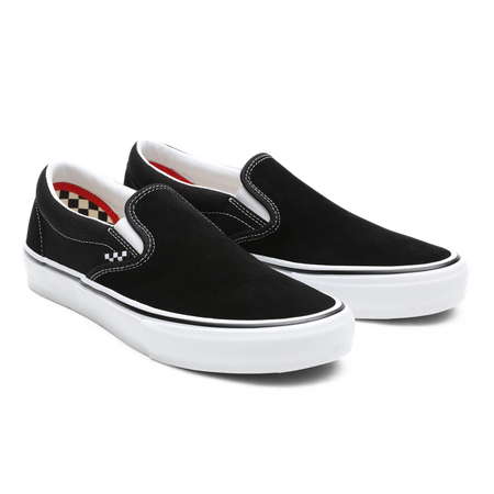 Buty VANS'SP24 U Skate_Slip_On /Black/White @VN0A5FCAY281