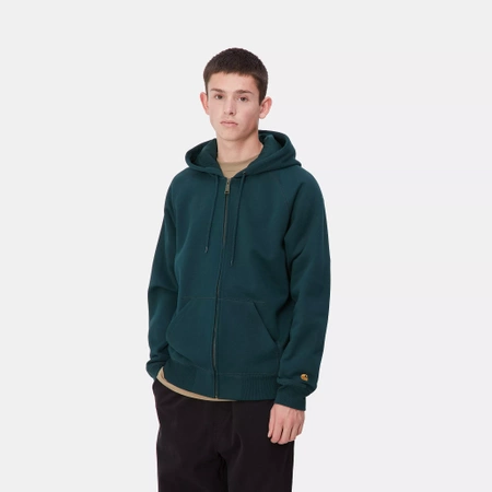 Bluza CARHARTT WIP Chase / Duck Blue/ Gold @I033660-2D0XX
