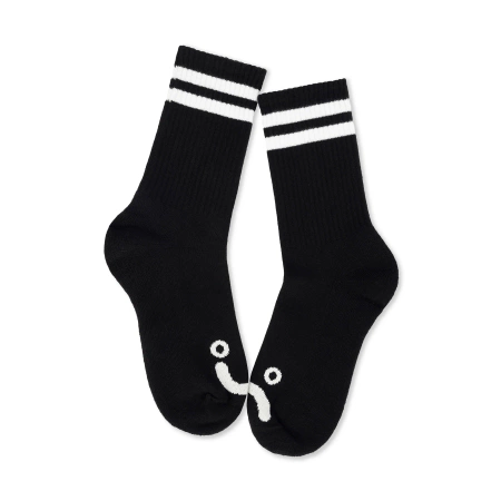 Skarpetki POLAR Happy Sad / Black @PSC-CO-46-BLK