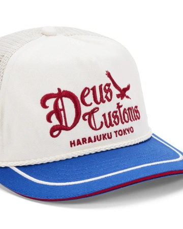 Czapka DEUS EX MACHINA Beep Beep Trucker /White @D261MHA335-010