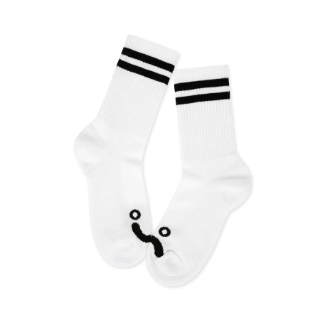 Skarpetki POLAR Happy Sad /White @PSC-CO-46-WHT