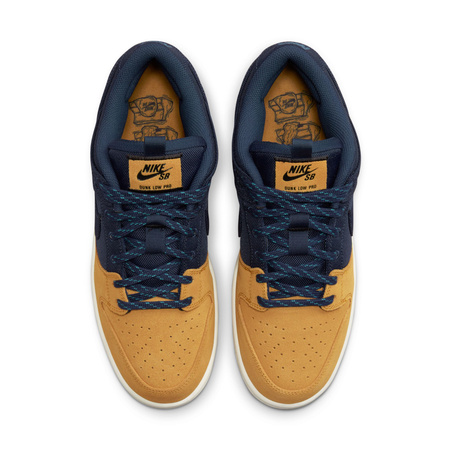 Buty NIKE SB Dunk Low Pro Premium /Midnight Navy/Midnight Navy Desert Ochre @DX6775-400