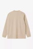 LS CARHARTT WIP Chase Fleur De Sel/Gold @I026392-38AXX