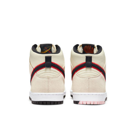 Buty NIKE SB Dunk High Pro Premium /Coconut Milk/Black Team Orange White @DO9394-100