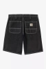 Szorty CARHARTT WIP Simple Black @I033333-8906