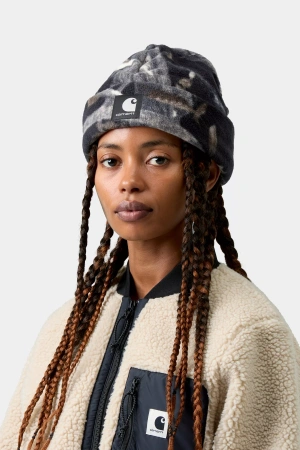 Czapka zimowa CARHARTT WIP Blevin /Camo Feather Tree Black @I037097-3X5XX