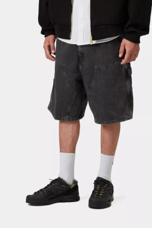 Szorty CARHARTT WIP Double Knee Black @I034867-8906
