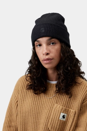 Czapka zimowa CARHARTT WIP Curtis /Black @I037100-89XX